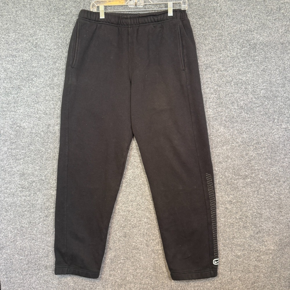 Nike Pants Mens Medium Black Fleece‎ Tapered Vintage Heavyweight Sweatpants